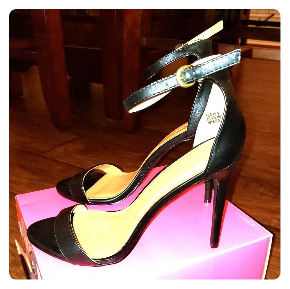Ladies open toe heel sandals